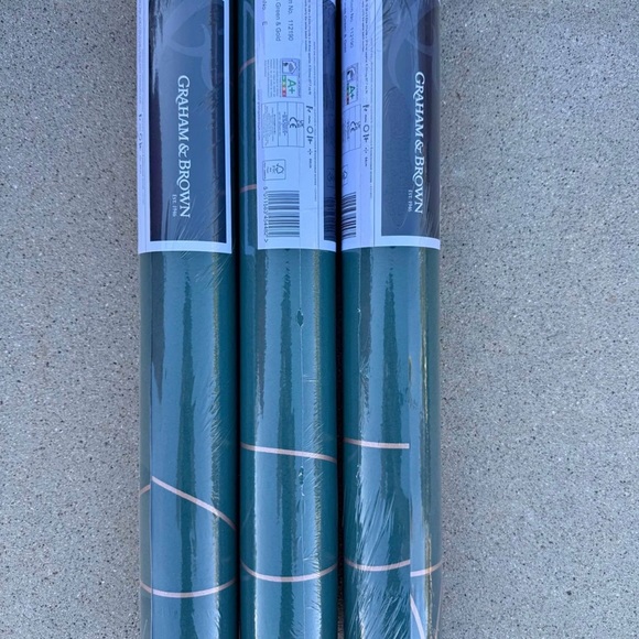 Graham & Brown Green Wallpaper Rolls